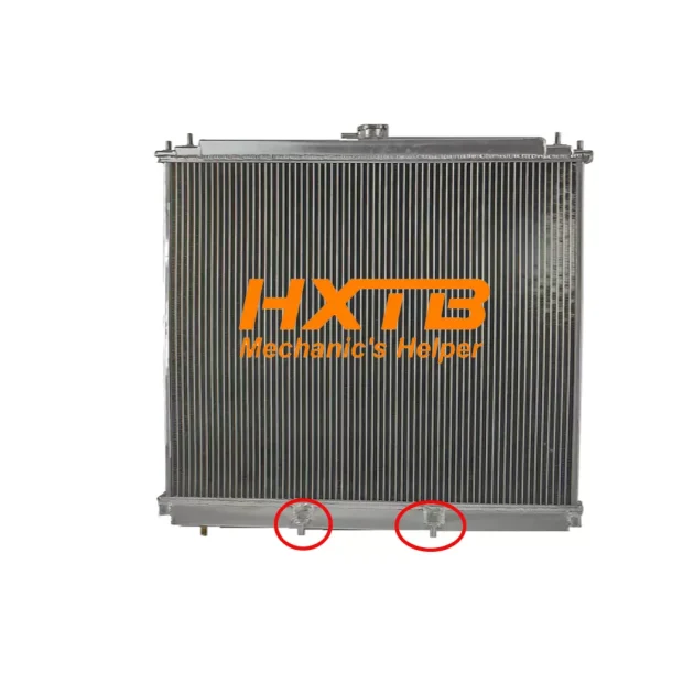 Direct Fit Aluminum Radiator Replacement for 09-12 Frontier / 05-17 Equator 4-Cylinder Models