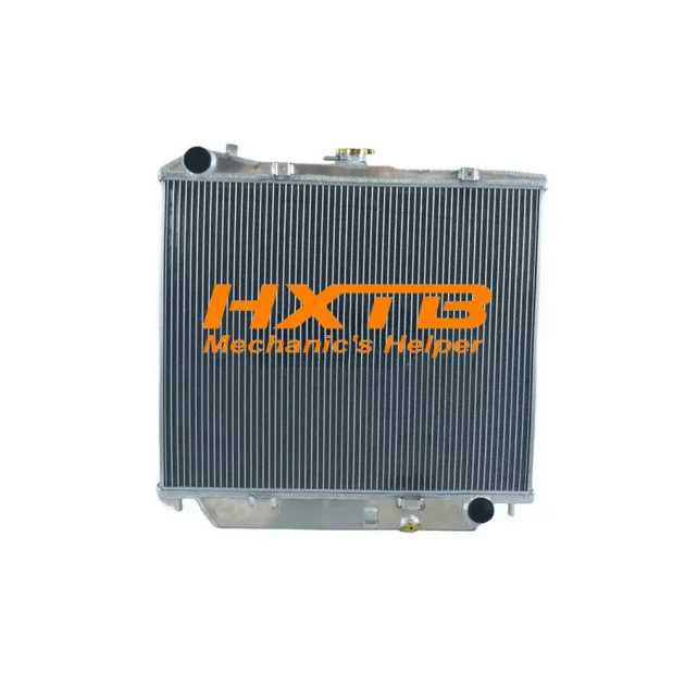 aluminium radiator replacement for Isuzu Trooper (1995-2005), compatible with 3.0L, 3.1L, and 3.2L V6 manual transmission engines