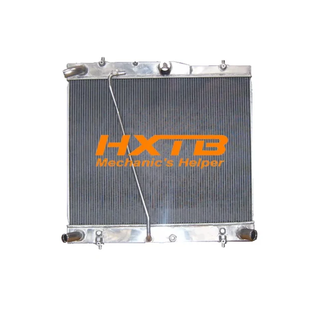 Lightweight aluminium radiator for Toyota Commuter (Benzine/MT), improves engine cooling efficiency
