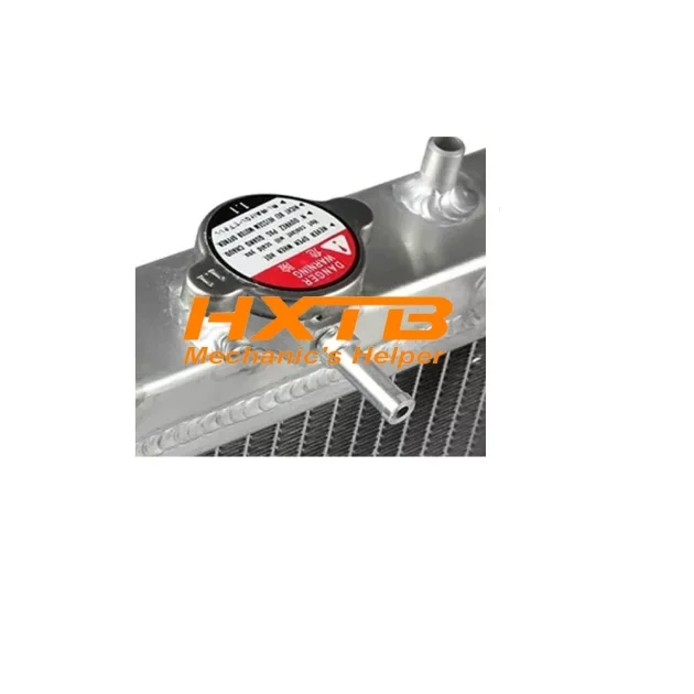 High-efficiency aluminum radiator designed for Honda Civic 5th & 6th gen (1992-2000, manual)