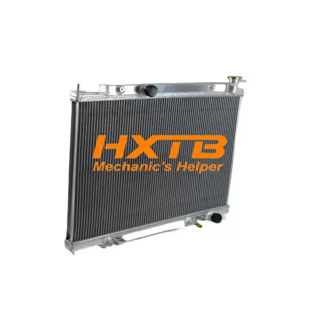 Upgraded aluminum radiator designed for NISSAN Teana AT 2.3 (J31), ensuring optimal engine temperature control