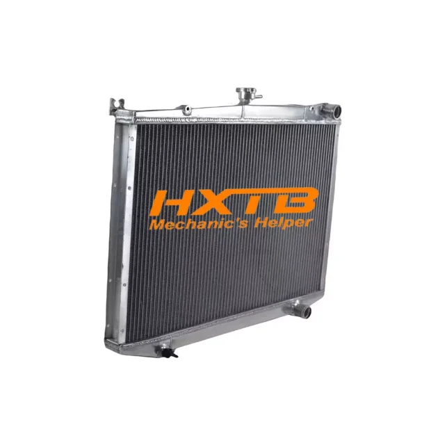 Heavy-duty aluminium radiator for Nissan Big M (TD/BDI/D21), designed to improve cooling in 1989-1995 models