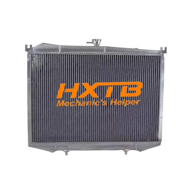 Efficient aluminium radiator engineered for Nissan Big M diesel models (TD/BDI/D21), 1989-1995 production years