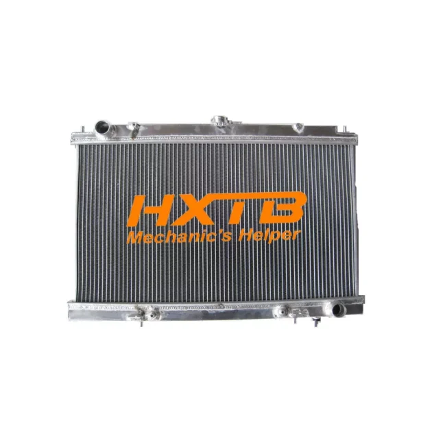 Performance aluminium radiator for Nissan Cefiro A32 automatic, optimized for high-temperature resistance and smooth airflow