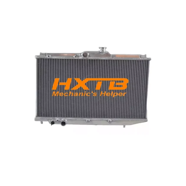 Direct-fit aluminum radiator for Toyota Corolla AE90 & AE92 (1989-1992 AT), corrosion-resistant and long-lasting