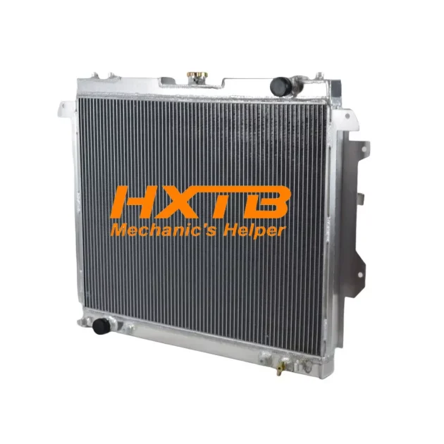 Durable aluminum radiator replacement for Toyota Fortuner 2.7 A/T and Hilux Vigo 2.7 (2005-2012)