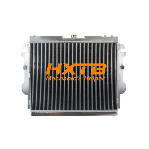 Aluminum radiator for Toyota Fortuner 2.7 & Hilux Vigo 2.7 (2005-2012), designed for automatic transmission models