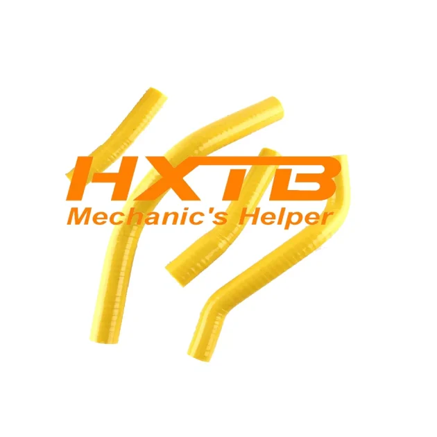 Upgrade Your YZ250F with YELLOW Silicone Radiator Hoses - Compatible with 2014-2015 Yamaha YZF250 Models
