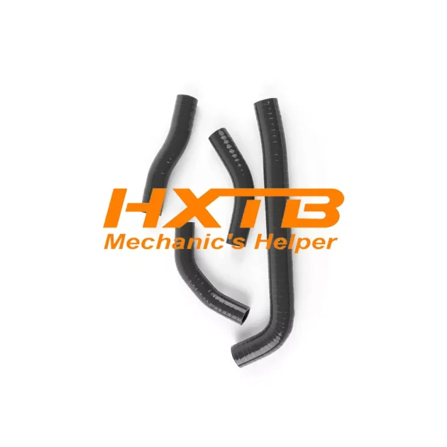 BLACK Silicone Radiator Hose Kit – Fits Honda CRF250 CRF250R 2010-2016 – Improved Cooling & Style