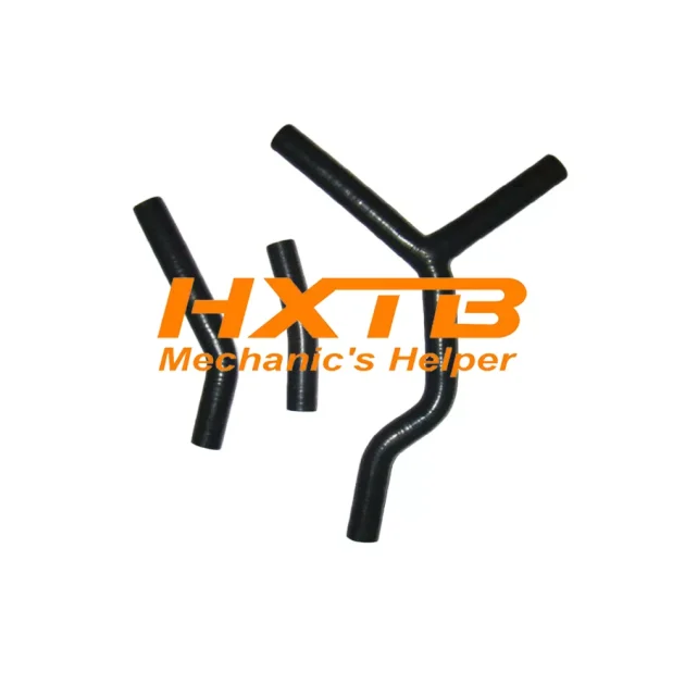 Upgrade Your KTM’s Cooling System – BlLACK Silicone Radiator Hoses for 125 SX, 200 EXC, and More (2003-2006 Models