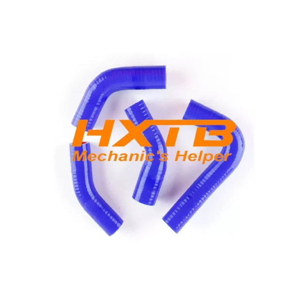 Upgraded Blue Radiator Hose Kit – Fits Yamaha RD350 RZ350 Models – Reinforced Design
