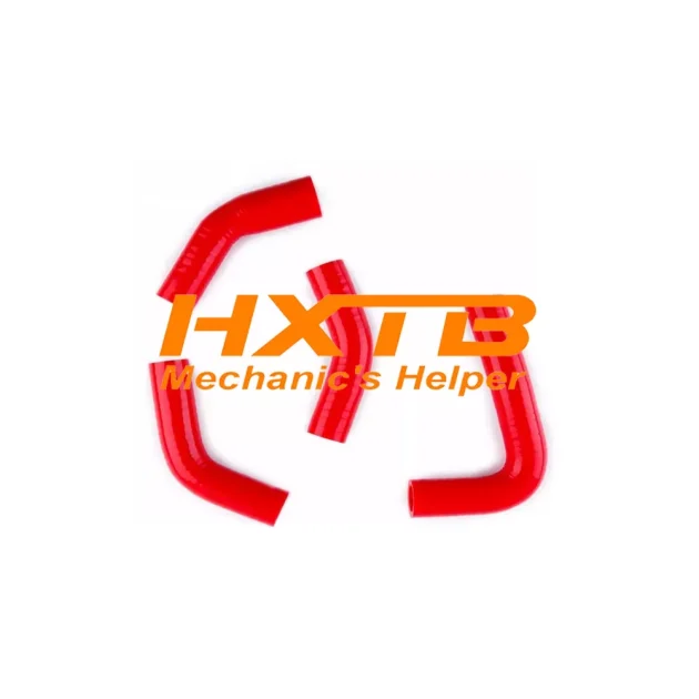 Yamaha RD350 RZ350 RED Silicone Radiator Hoses – Durable Replacement Cooling Kit