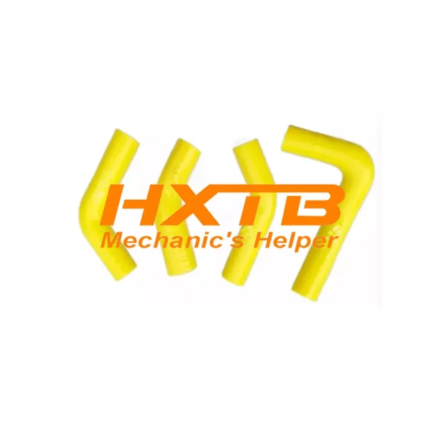 YELLOW Silicone Hose Kit for Yamaha RD350 RZ350 – High-Performance Cooling System Upgrade