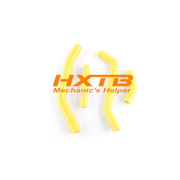 YELLOW silicone radiator hose kit for Yamaha YZ450F YZF450 (2010-2013) - high-performance cooling upgrade