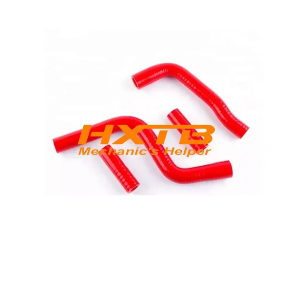 Durable RED silicone hose kit for Yamaha YZ125 1996-2018 – improves cooling and engine performance