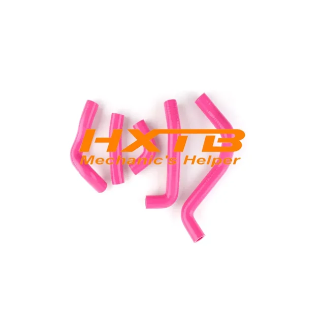 Kawasaki KDX200 KDX220R PINK Silicone Radiator Hose Set – Improved Cooling for 1995-2006 Dirt Bikes