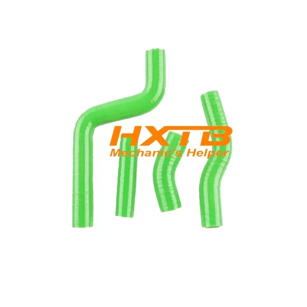 Aftermarket GREEN Silicone Radiator Hoses for Yamaha WR450F 2010-2014 – Direct Fit Replacement & Performance Boost