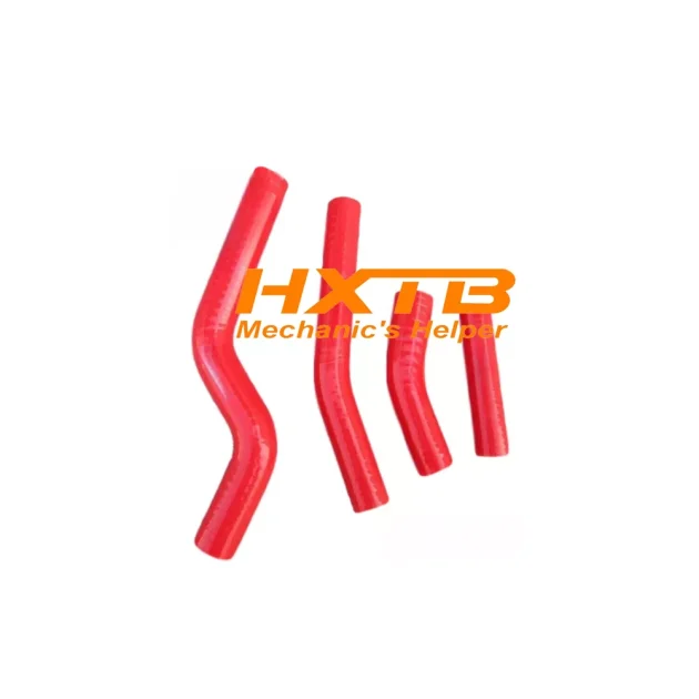 RED Silicone Radiator Hose Kit for Yamaha WR450F & WRF450 2010-2014 – High-Performance Cooling Upgrade