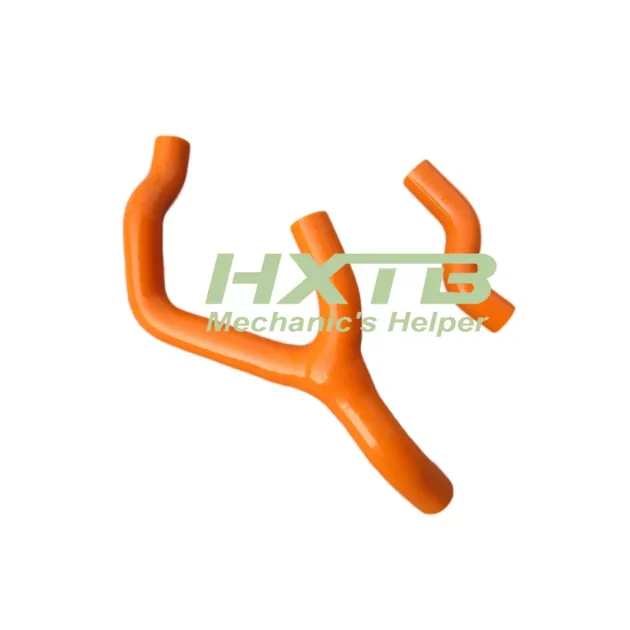 ORANGE Silicone Radiator Hose Kit for KTM 250/350 SX-F/XC-F/EXC-F (2011-2014) – High-Performance Cooling Upgrade