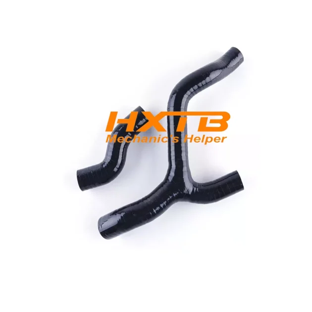 BLACK Silicone Hose Set for KTM 250/350 SXF & XCF Models (2011-2014) – Durable & Heat-Resistant