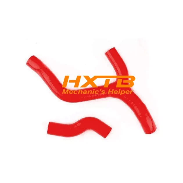 RED Silicone Radiator Hose Kit for KTM 250/350 SX-F/XC-F/EXC-F (2011-2014) – High-Performance Cooling Upgrade