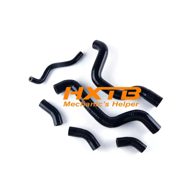 High-Quality BLACK Radiator Silicone Hose Set for Suzuki SV650 (2003-Onward Models