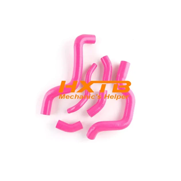 Upgrade Your SV650 with Durable PINK Silicone Radiator Hoses - Fits 2003 to Present