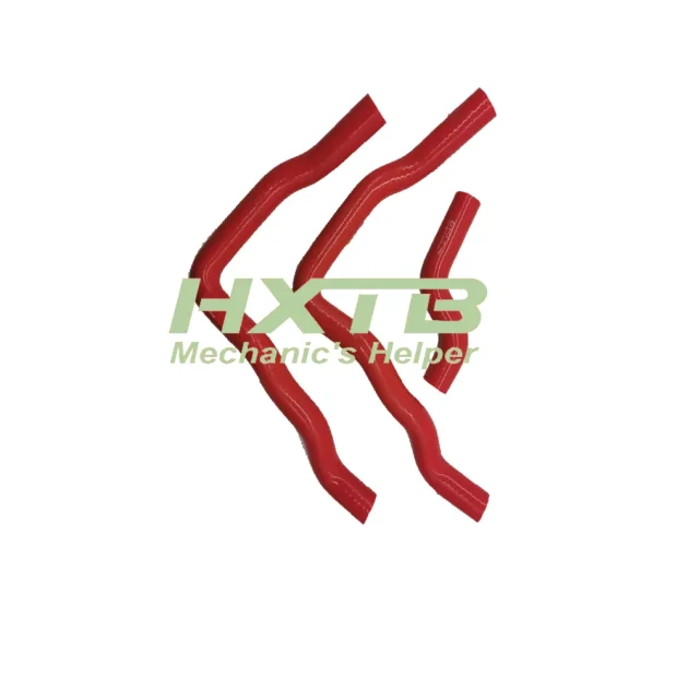 RED Silicone Hose Kit – Compatible with Honda VFR400R (NC24) for Enhanced Cooling