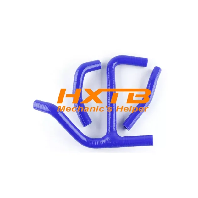 Suzuki RMZ250 Radiator Hose Replacement Kit (2010-2012) - Blue Silicone for Better Heat Dissipation