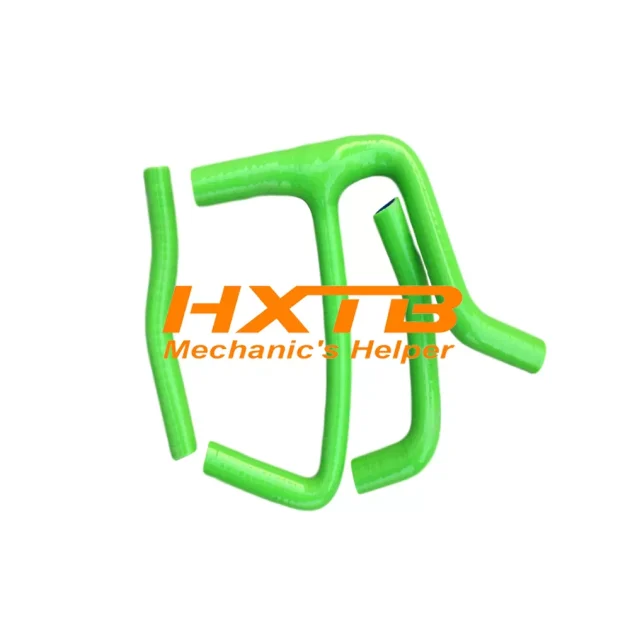 Suzuki RMZ250 Radiator Hose Replacement Kit (2010-2012) - GREEN Silicone for Better Heat Dissipation