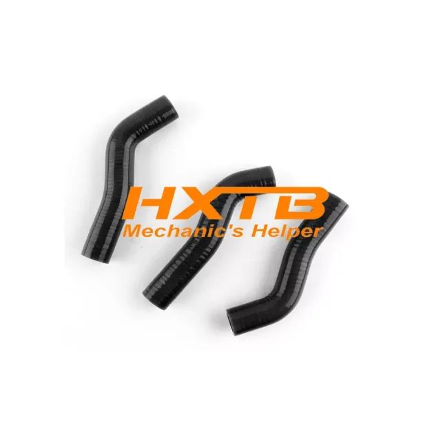 Durable BLACK silicone hose kit for KTM 250 SX-F, XC-F, XCF-W (2011-2012) - Resists heat and pressure for optimal engine performance