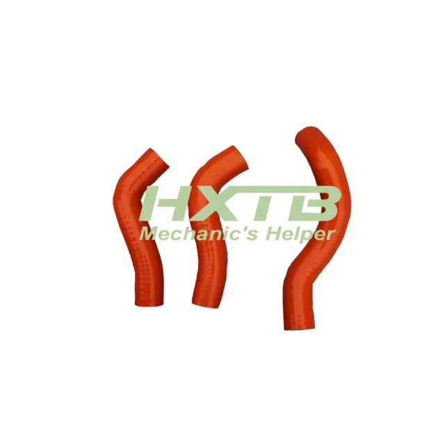 RED silicone radiator hose kit for KTM 250 SX-F / XC-F / XCF-W (2011-2012) - High-performance cooling upgrade