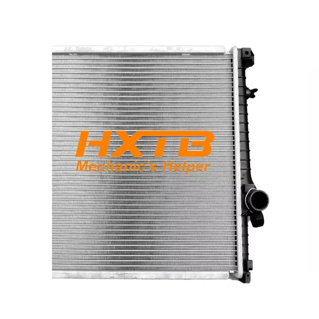 Aluminum core radiator with plastic tank and overflow reservoir for BMW E36 (4-cylinder) & Z3 (1996-2000) 1.8L/1.9L engines