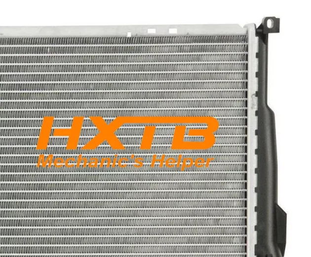 BMW E46 3 Series & Z4 radiator – efficient aluminum core with reinforced plastic tanks, compatible with 2.2L-3.0L engines