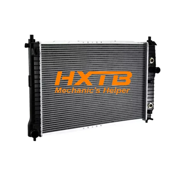 radiator compatible with Chevy Aveo 1.6L 2004-2008 featuring an aluminum core for efficient heat dissipation