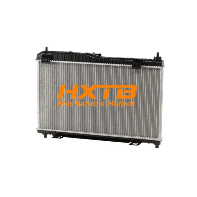 Plastic tank radiator for Ford Fiesta 1.5L-1.6L automatic transmission engine with aluminum core