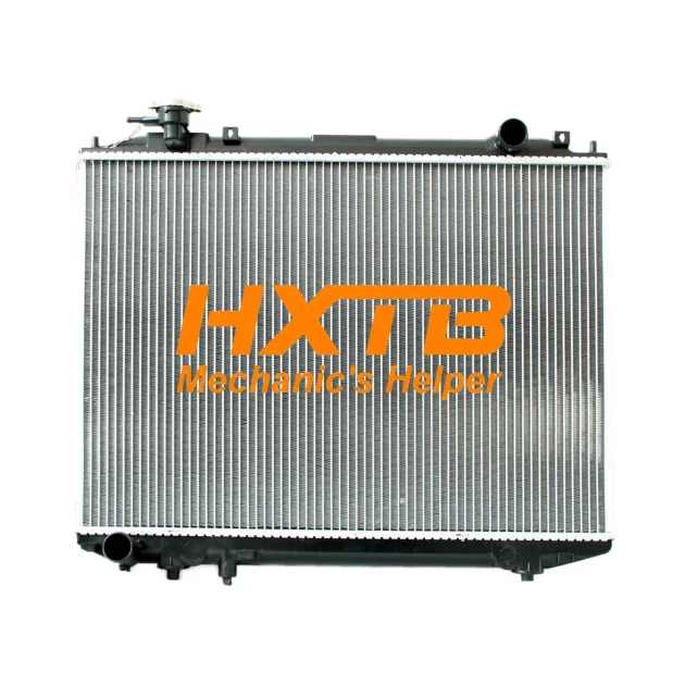 Replacement radiator for Ford Courier PD-PH & Ranger PJ/PK, featuring durable aluminum core and plastic end tanks