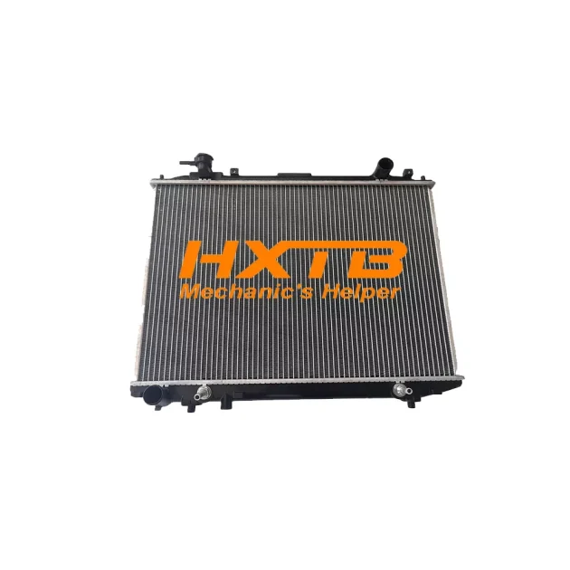 Aftermarket radiator for Ford Courier PD/PE/PG/PH & Ranger PJ/PK, built with an aluminum core for optimal heat dissipation