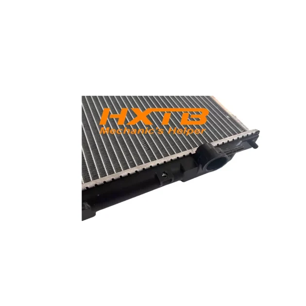 Replacement radiator for Ford Courier PD-PH & Ranger PJ-PK, featuring a durable aluminum core and plastic end tanks