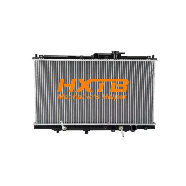 Direct-fit radiator for Honda Accord (1994-1997) and Prelude (2000-2001) 2.2L automatic – efficient aluminum core and plastic tank design