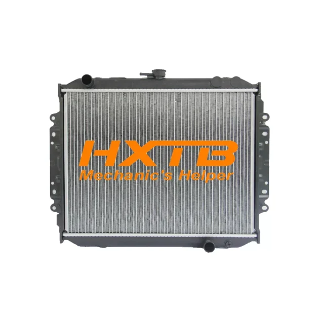 Aluminum core radiator with plastic tanks, compatible with Isuzu TFR 2.5L & 2.8L engines (Dragon Eye)