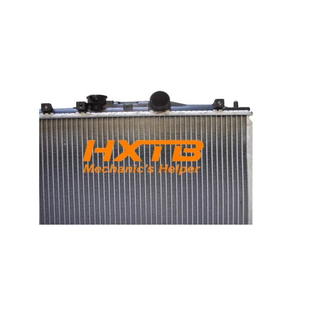 High-efficiency aluminum/plastic radiator designed for Mitsubishi Lancer Evolution (1992-1996 AT)