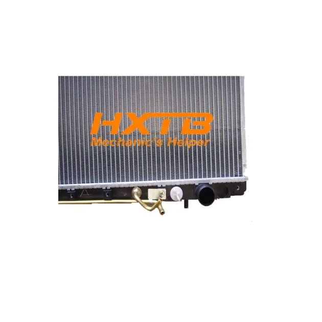 Aftermarket aluminum-core radiator with plastic end tanks for Mitsubishi Lancer Evolution (1992-1996 Automatic Transmission model)