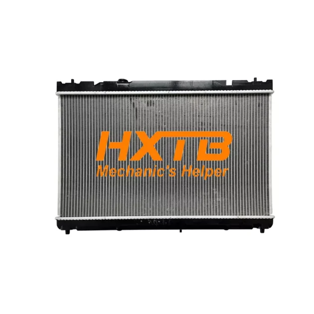 Replacement radiator with plastic end tanks and aluminum core, fits 2002-2006 Camry automatic transmission
