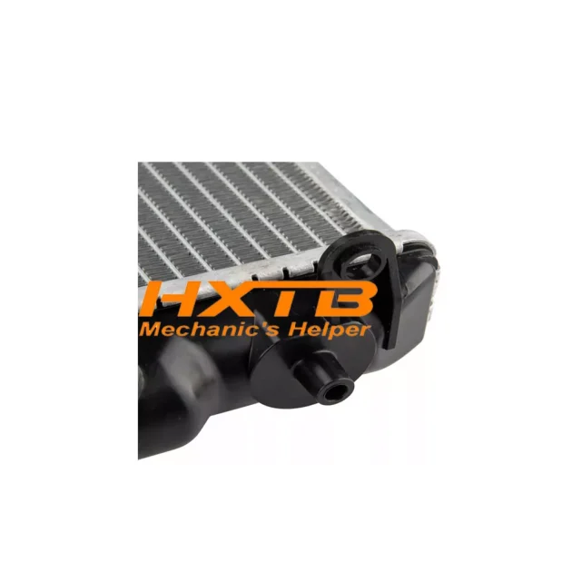 High-performance radiator for Honda Civic FB (2012-2014) featuring an aluminum cooling core and durable plastic tanks