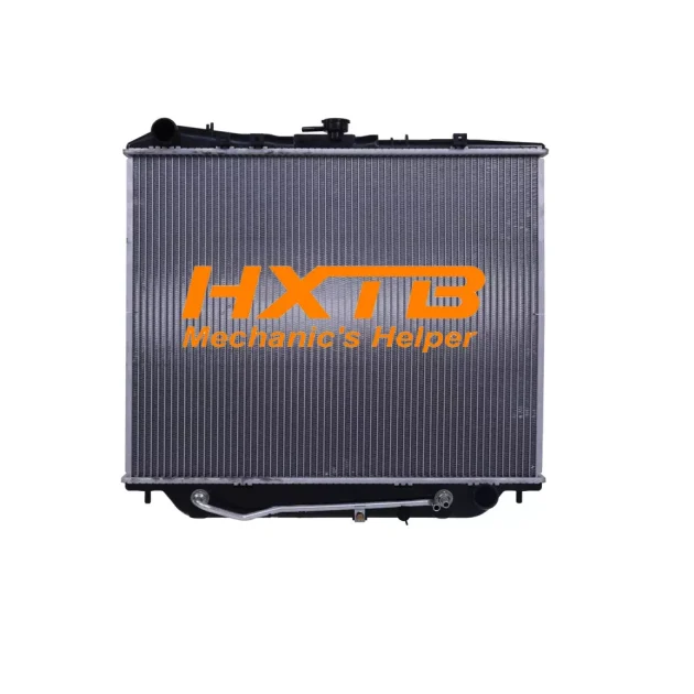 Replacement radiator for ISUZU TROOPER 1995-2005, featuring an efficient aluminum core and reinforced plastic end tanks for long-lasting use