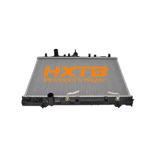 Efficient aluminum-core radiator with plastic tanks, designed specifically for 1996-2002 Mitsubishi Lancer (CK2, CK4, CK5)