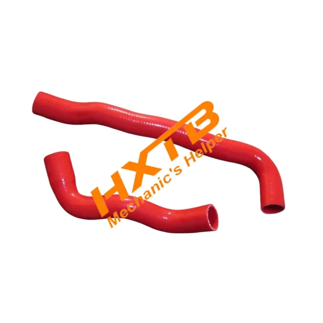 RED SILICONE RADIATOR HOSE FOR Toyota Mighty-X MT 1989-1998 19901991 1992 1993 1994 1995 1996 1997