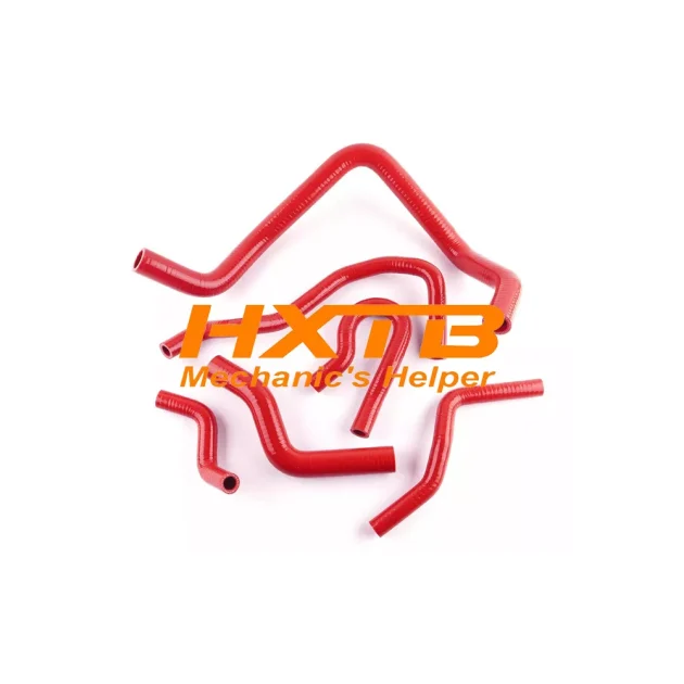 RED RADIATOR SILICONE HOSE FOR Honda Civic EG EK D15 D16 1992-2000 1993 1994 1995 1996 1997 1998 1999