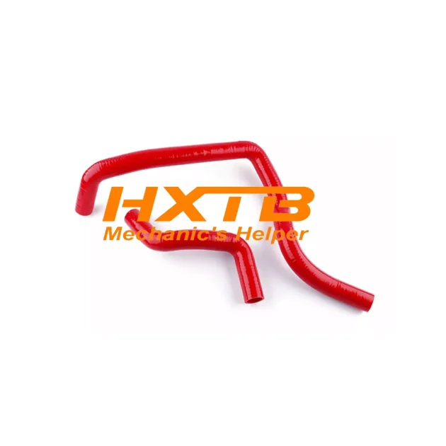 RED RADIATOR SILICONE HOSE FOR Honda Accord 1994-1997 // RED RADIATOR SILICONE HOSE FOR Honda Prelude 1997-2001 L4 2.2L
